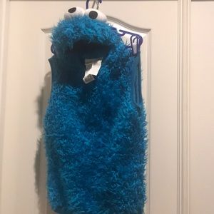 Cookie Monster Halloween costume .